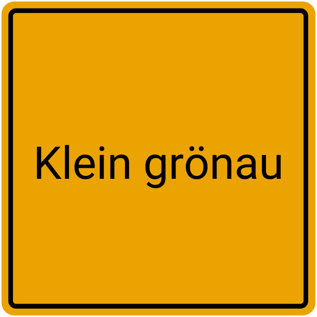 Meldebestätigung Klein Grönau